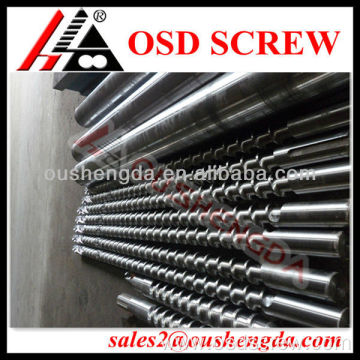 High corrosion resistance single screw barrel for extruder plastic bag machine